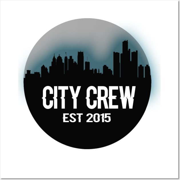 CITY CREW Wall Art by Chrisleboeuf